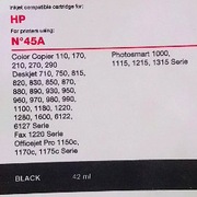 Tusz a series  Cartridge czarny do Hp i innych