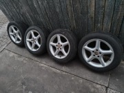 Komplet kół Borbet 5x100 205/55 R16 ET30 7,5 J Hankook