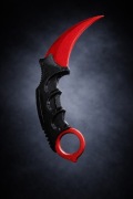 Karambit czerwony