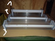 Boczna półka balkonik do lodówki Bosch 