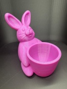 Ozdoba na Wielkanoc | Zając | Stojak na jajko | Druk | Wielkanocne kolory