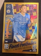 Match Attax 2023/24 UEFA–Erling Haaland Finest Footballer Limited Edition