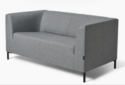 Nowa sofa Kleiber Sigma S32 szara gabinet biuro