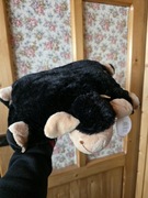 Poduszka owieczka przytulanka czarna mała