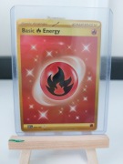 Basic Fire Energy 230/197 OBF - Gold Hyper Rare - Pokemon TCG