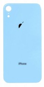 Szkło tylne iPhone XR - niebieskie ,klapka tylna, plecki, tył BIG HOLE