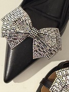 Klipsy do butów połyskujące koraliki