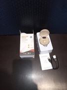 Mini Słuchawki Bezprzewodowe  – Niewidoczne, Beżowe, Wyświetlacz LED