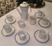 Włocławek Aleksander Serwis kawowy 6 osób NOWY UNIKAT PASKI