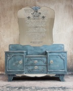 Toaletka Kredens Shabby Postarzana Vintage