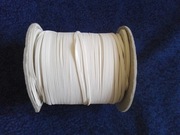 guma 3mm plaska biala