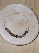 Bransoletka dziesiątka różańca Różaniec na rękę Ametyst