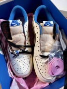 Buty Nike Air Jordan 1 Low Fragment Military Blue