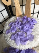 Płatki róż, lawendowe, fioletowe,100 sztuk