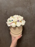 Bukiet świece sojowe candle box flower box prezent kwiaty handmade