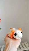 Aksolotl na szydełku, axolotl handmade, dekoracja 