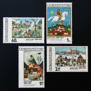 Malarstwo ** bajki seria kompletna z 1970 roku czyste 