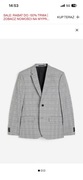 Garnitur H&M roz.46 dla młodego mężczyzny skinny fit