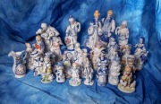 Figurki ceramiczne, fajans - duża kolekcja, atrakcyjna cena