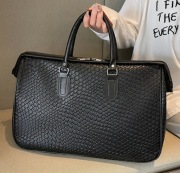 Torba podróżna na siłownię Skórzana Elegancka Nowa