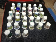 Naparstek, naparstki kolekcjonerskie komplet