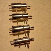 Unit stomatologiczny zawory sterujące pneumatyczne.