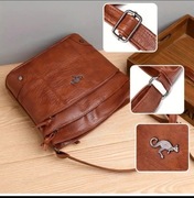 Torebka damska, brązowa 