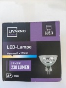żarówka LIVARNO GU5.3 230 Lumen 12V 3 W 2700K
