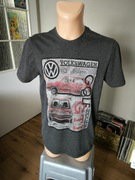 Volkswagen Golf GTI t-shirt męski S ciemny szary melanż lato