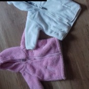 Bluza misiu 2szt., 62cm 0-3 mies.