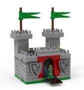 LEGO Promocyjne 5008074 (6487473) - Szary Zamek