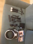 zestaw gogle PLAYSTATION VR PS4/PS5 + kamera V2 + 2x MOVE + gry