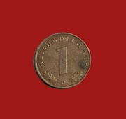 Moneta 1 reichsfenig 1937 "D", Niemcy