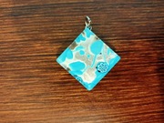 Wisiorek vintage z Wenecji vetro di murano