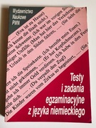Testy i zadania egzaminacyjne z j.niemieckiego