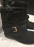 Botki   czarne  Deeze