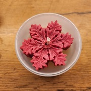 Świeca sojowa w szkle o zapachu pieczonego jabłka 