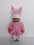 Komplet ubranek dla lalki 42-45 cm Baby Born 