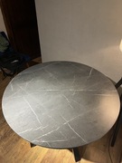 Stół ikea MARIEDAMM imitacja marmuru, 105 cm