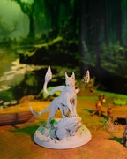 Bestia Cieni - Figurka 32mm 14K zgodna z DnD RPG Pathfinder Warhammer