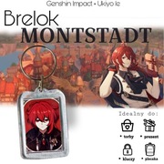 Brelok z anime gry Genshin Impact do wyboru Mondstandt