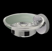 Mydelniczka okrągła naścienna przezroczyste szkło Stella Classic 07.420