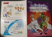 UNIKAT komiks ORBITEK i niecne plany profesora Mikroba Orbit nr 4