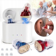 APARAT SŁUCHOWY ZESTAW 2 sztuki w ETUI ŁADUJĄCYM PROFESJONALNE HIT CENOWY