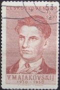 Czechosłowacja 1950 r. Majakowski