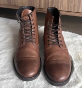 Skórzane Buty Zara ze Sznurowaniem Rozmiar 43