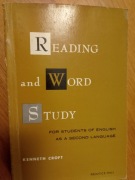 Reading and Word Study