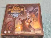 Znak Starszych Bogów + Nieznane Siły + karty w koszulkach 