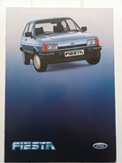 Prospekt Ford Fiesta.1983r.UNIKAT