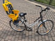 Rower marki Giant jak Gazelle, mało używana z siedziskiem dla dziecka